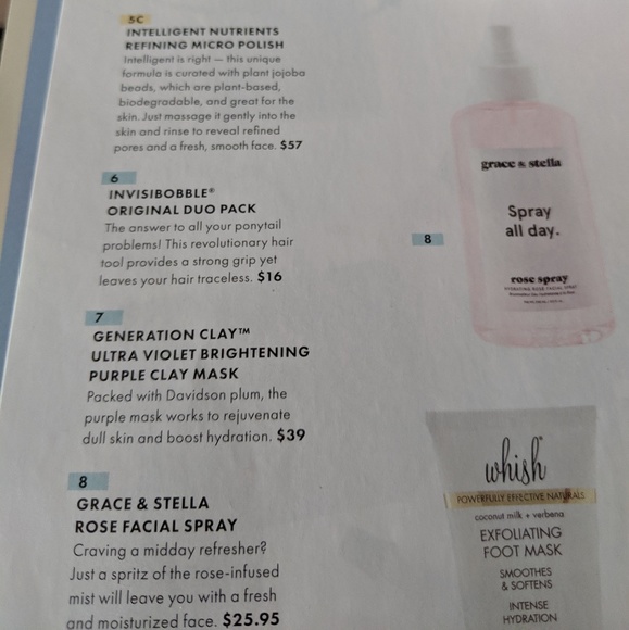 NWT Grace & Stella Rose Facial Spray - Picture 7 of 8